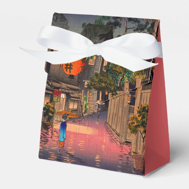 Tsuchiya Koitsu - Evening at Ushigome Favour Box (Front Side)