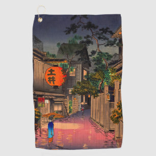 Tsuchiya Koitsu - Evening at Ushigome Golf Towel