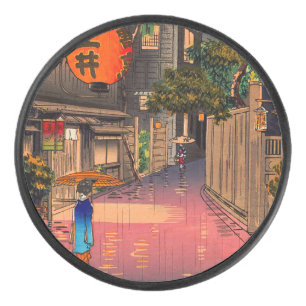 Tsuchiya Koitsu - Evening at Ushigome Hockey Puck