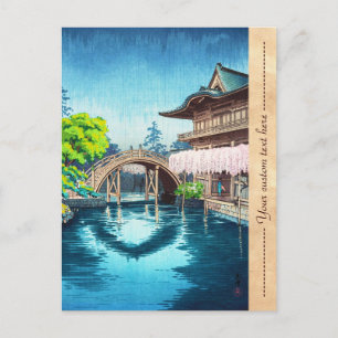 Tsuchiya Koitsu Kameido Tenmangu Shrine Postcard