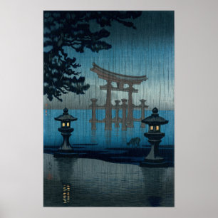Tsuchiya Koitsu - Miyajima in the Rain Poster