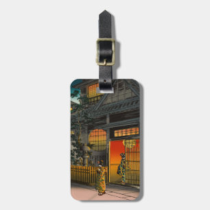Tsuchiya Koitsu — Side Street Araki in Yotsuya Luggage Tag