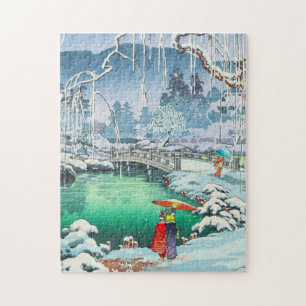 Tsuchiya Koitsu Sketches of Famous Places In Japan Jigsaw Puzzle