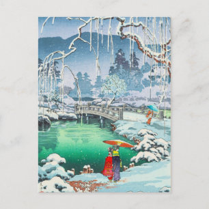 Tsuchiya Koitsu Sketches of Famous Places In Japan Postcard