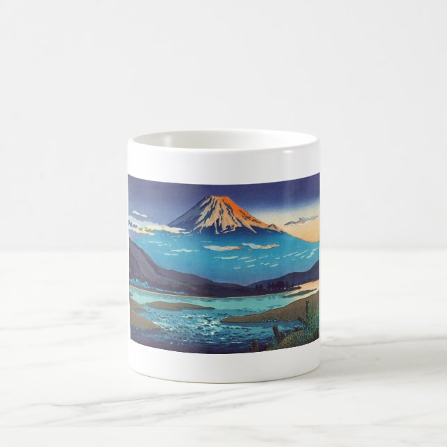 Tsuchiya Koitsu Tokaido Fujikawa landscape art Coffee Mug (Center)