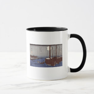 Tsukudajima island and the Fukagawa district Mug