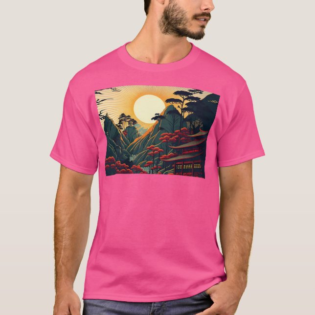 Tsumago Sunset Active T-Shirt (Front)