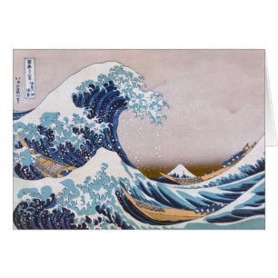 Tsunami Great Wave off Kanagawa Japan by Hokusai