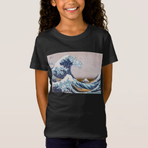 Tsunami Great Wave off Kanagawa Japan by Hokusai T-Shirt