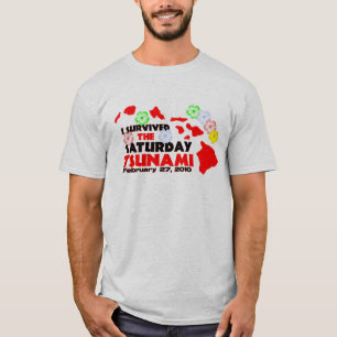 Tsunami Survivor (2 sided) T-Shirt