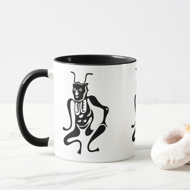 Tsuno-daishi Protection Symbol-01 Mug (With Donut)