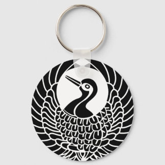 Tsuru-mon Key Ring