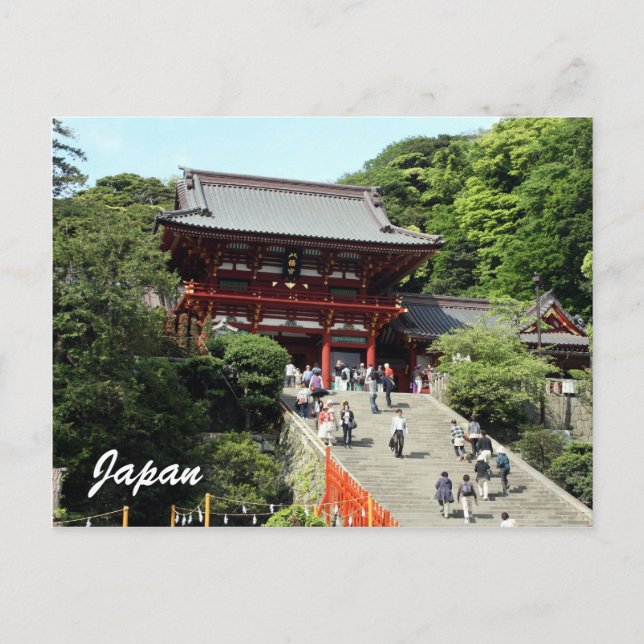 tsurugaoka shrine postcard (Front)
