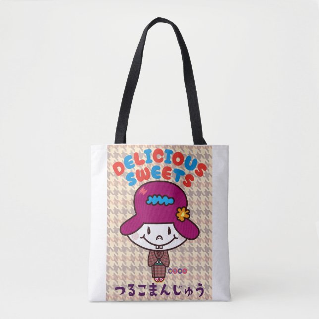 Tsuruko Manju Tote Bag (Front)