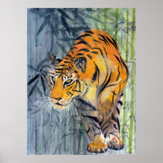 Tsuyako Tiger Poster