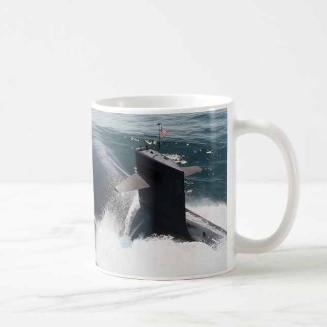 TSV Coffee MUG with 688 Class Submarine (Right)