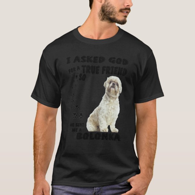 Tsvetnaya Bolonka Zwetna Quote Mum Dad Costume Flu T-Shirt (Front)