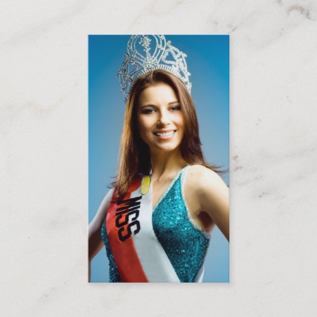 TT-Beauty Pageant Card (Front)
