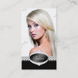 TT-Diamond Bliss Beauty Pageant Photo Card