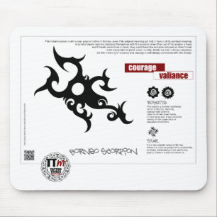 TT Meanings - BORNEO SCORPION Mouse Mat