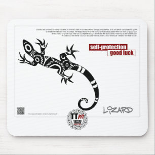 TT Meanings - LIZARD Mouse Mat