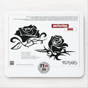 TT Meanings - ROSES Mouse Mat