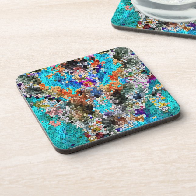 TTEQOTGCubismINV SGDRKDP BLUE Coaster (Left Side)