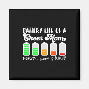Ttery Life Of Cheer Mom Of A Cheerleader Mama Chee Magnet