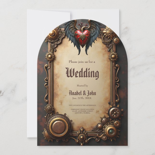 TThe pulsating heart of mechanics, Invitation (Front)