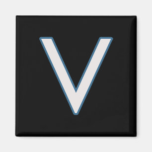 Ttlefield V Letter Games Funny Gaming Video Game A Magnet