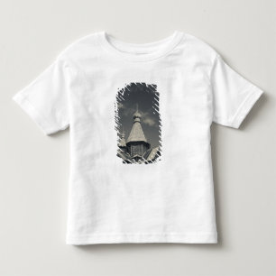 Ttraditional wooden Russian Orthodox church Toddler T-Shirt