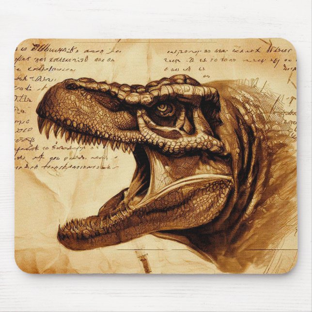Ttyrannosaurus Mouse Mat (Front)