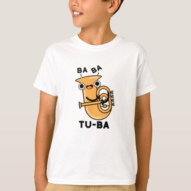 Tu-ba Funny Tuba Puns  T-Shirt (Front)