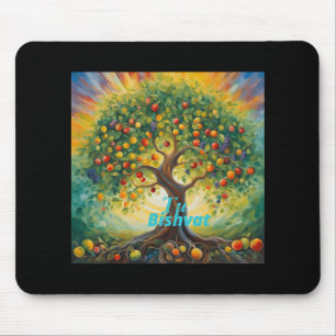 Tu Bishvat Happy New Year For Trees Mouse Mat