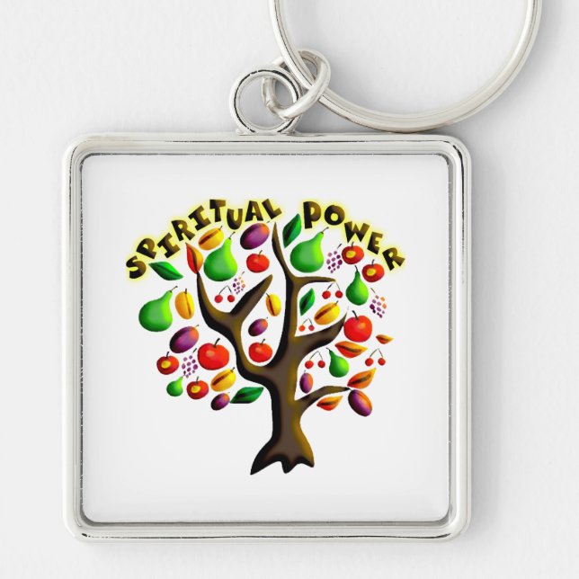 Tu Bishvat Key Ring (Front)