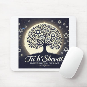 Tu B'Shevat Tree of Life - An Eternal Symbol Mouse Mat