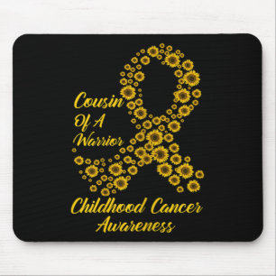 Tu Childhood Cancer Awareness Month Costume Cousin Mouse Mat