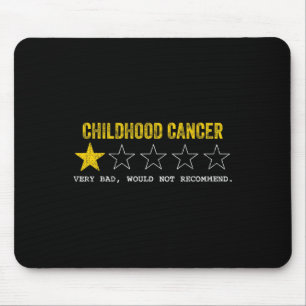 Tu Childhood Cancer Awareness Month Costume Ribbon Mouse Mat