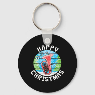Tu Christmas Tuist Br Musician Music Teacher 1  Key Ring