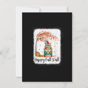 Tu Happy Fall Y'all Thanksgiving Gnome Lover Costu Invitation