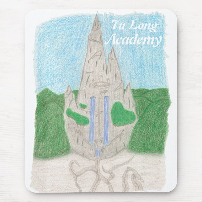 Tu Long Academy (with name_english) Mouse Mat (Front)