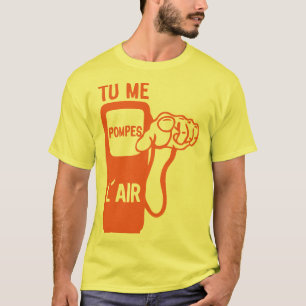 tu_me_pumps_air_finger_point_phrase_quote T-Shirt