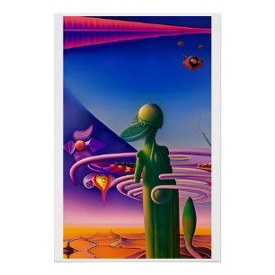 Tu sogni - Ken Gauge Art Poster