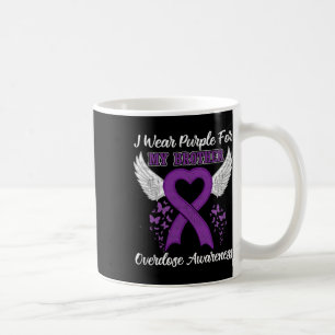 Tu Support Overdose Awareness Month Costume Brothe Coffee Mug