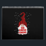 Tu Uncle Gnome Christmas Family Matching Gift Red Calendar<br><div class="desc">Tu Uncle Gnome Christmas Family Matching Gift Red</div>