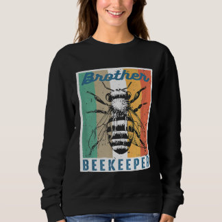 Tu Vintage Brother Beekeeper Beekeeping Family Mat Sweatshirt