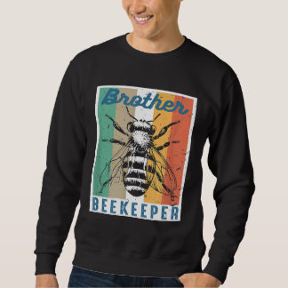 Tu Vintage Brother Beekeeper Beekeeping Family Mat Sweatshirt