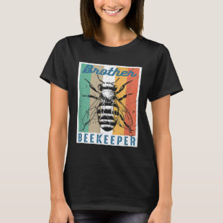 Tu Vintage Brother Beekeeper Beekeeping Family Mat T-Shirt