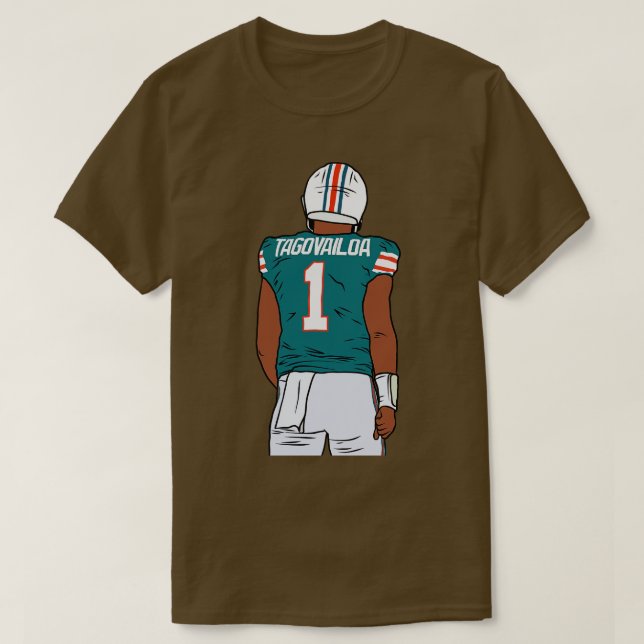 Tua Tagovailoa BackTo TShirt (Design Front)