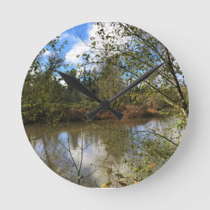 Tualatin River, Oregon Round Clock